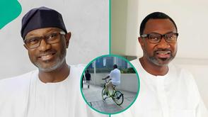 Otedola’s Singapore bike ride sparks joy, debate on wealth and happiness