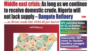 Middle east crisis: As long as we continue to receive domestic crude, Nigeria will not lack supply - Dangote Refinery