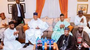 Shettima pays condolence visit to El-Rufai over mother's demise