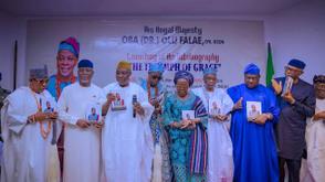 Aiyedatiwa honours Oba Falae at book launch, urges emerging leaders to emulate his values