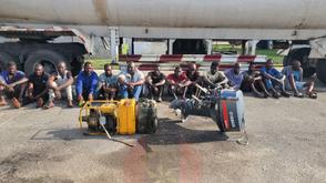 Army foils illegal bunkering in Lekki, arrests 14