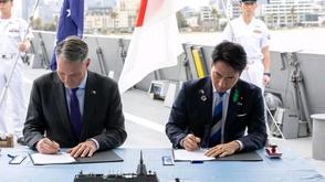 Australia, Japan seal $10bn warship deal