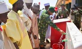 COAS unveils 120 flats, solar boreholes for troops in Kaduna