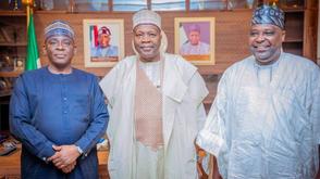 Former Speaker, Ex-Lawmaker pay solidarity visit to Gombe Governor