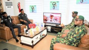 New Delta Commissioner of Police visits 63 Brigade, seeks sustained collaboration