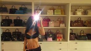 Kylie Jenner showcases premium Hermés collection