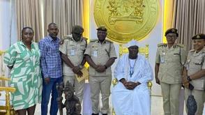 Ooni of Ife Pledges Support for new Osun Immigration Comptroller