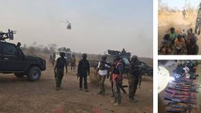 Troops dismantle bandit camps, rescue 8 hostages