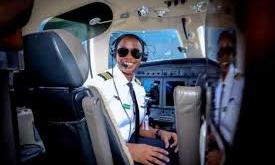 NCS first female pilot gets U.S. commercial licence