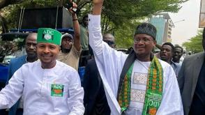 Nafiu Bala leads fresh protest to INEC office