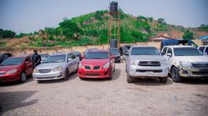 Police recover 10 stolen vehicles in Kaduna