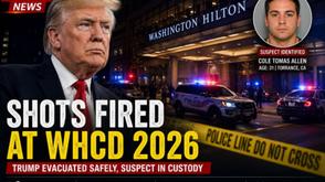 Gunshots disrupt white house correspondents dinner