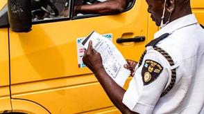 Police arrest 9 traffic offenders, impound vehicles