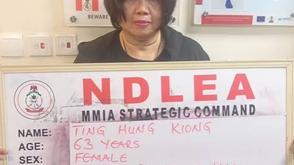 NDLEA intercepts Chinese grandma attempt to smuggle cannabis into Nigeria