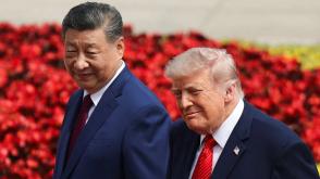 China’s Xi receives U.S. President Trump in Beijing