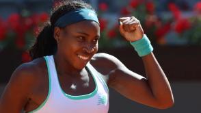 Gauff storms into Italian Open final after straight-sets win over Cirstea