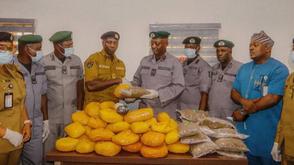 Customs seize ₦2.35bn worth of cocaine, 8,794 bags of rice in S/West