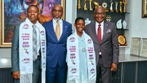 Ozoakpata emerges one-day CEO of Wema Bank