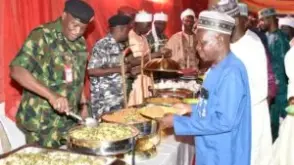 COAS reaffirms commitment to troops’ welfare at Eid-el-Kabir luncheon in Kaduna