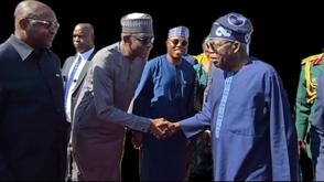 President Tinubu arrives in Kigali for Africa CEO Forum