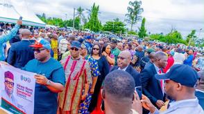 Party members turn out enmasse for Akpabio at Senatorial primary