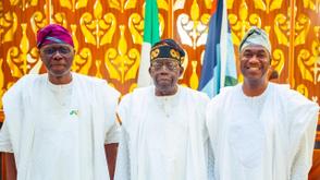 Sanwo-Olu, Hamzat visit Tinubu for eid-el-kabir celebration