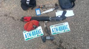 Police arrest two suspected armed robbers, recover pump action gun in Delta