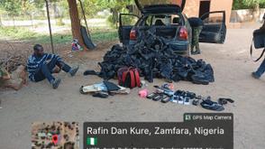 Army intercepts terrorist logistics supplier, recover 150 combat boots in Zamfara