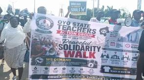 Oyo school abduction: Teachers protest, as CAN declare June 14 Black Sunday