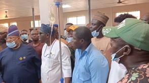 APC/Accord Clash: Gov Adeleke visits victims in Osogbo, Ede