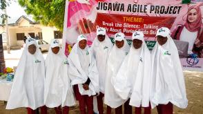 AGILE rallies Jigawa girls to break silence on menstruation