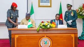 Nigeria, Cameroon sign historic pact to strengthen borders against terrorism, piracy
