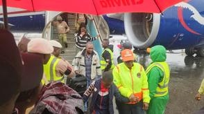 Third batch of stranded Nigerians evacuated from S/Africa arrive Lagos