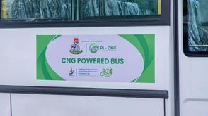 IGP unveils CNG buses donated by Sterling Oil