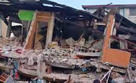 Two-storey building collapses on Ajuwon baale road, residents feared trapped