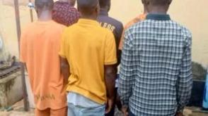 Police nab 6 Liberian nationals for alleged abduction, human trafficking