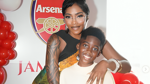 Tiwa Savage throws Arsenal-themed party for son’s 11th birthday