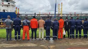 Navy arrest 12 crew members, intercepts ₦660m stolen crude in Akwa Ibom