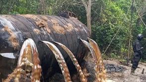 Navy recover 61,000ltrs of petroleum products from reactivated illegal networks in Rivers