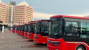 FG inaugurates 100 electric buses for civil servants