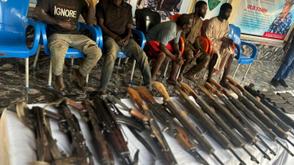 Coastal road: Police arrest 39 suspects, recover weapons as 1,800 manhole covers are stolen