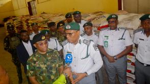 Navy, Customs intercept 518 bags of smuggled Rice in Badagry
