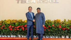 Tegbe secures commitment from Chinese equipment manufacturer for establishment of Industrial Park