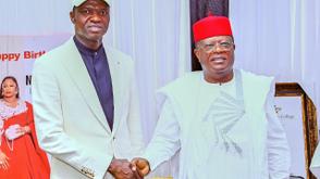 Nwifuru swears-in 13 newly elected Ebonyi Council Chairmen