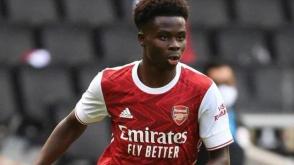 EPL: Saka on target as Arsenal edge Aston Villa 1-0