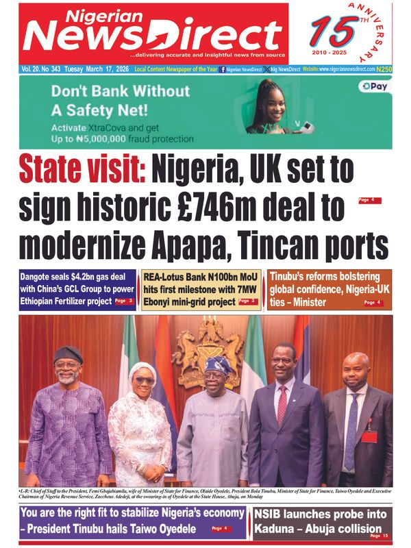 Cover of the Tuesday, 17 March 2026 edition