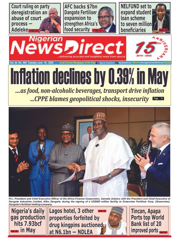 Cover of the Tuesday, 16 June 2026 edition
