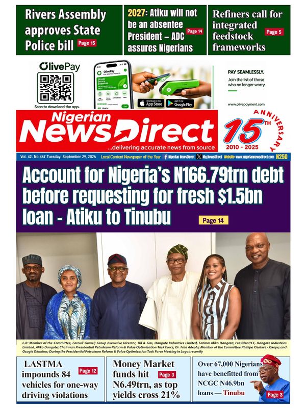 Cover of the Tuesday, 29 September 2026 edition