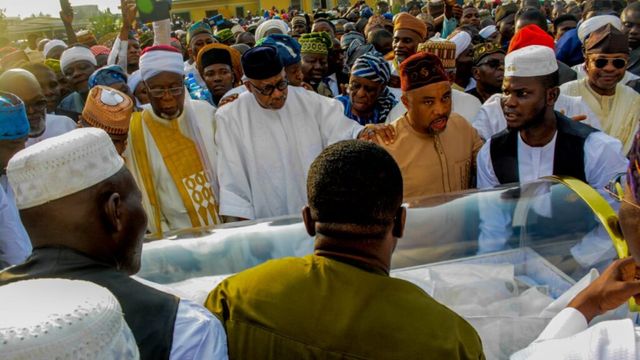 Osinbajo, Abiodun, Sanwo-Olu, Dangote, Osoba, others bid Awujale farewell