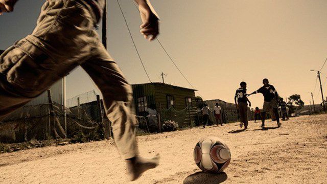 LG polls: Youths mount football pitches on Lagos roads